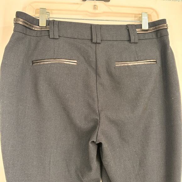 Ricki’s Blue & Black Trip Trouser Slacks Size 8 - Picture 4 of 7